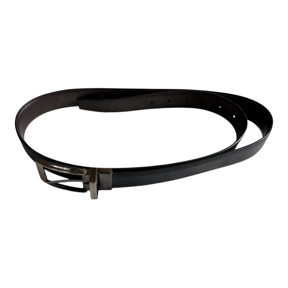 Perry Ellis Belt Dark Brown Bonded Leather Size 40/100 Y5FX